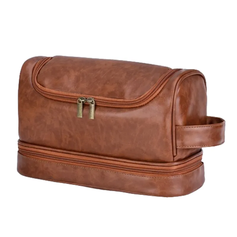 Zen Bagage Lorenzo trousse de toilette homme effet cuir