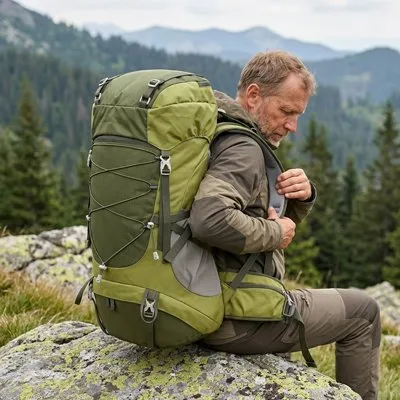 Zen Bagage sac à dos voyage randonnée 50 L ergonomique