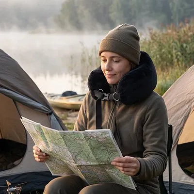 Zen Bagage All-in oreiller de voyage ergonomique