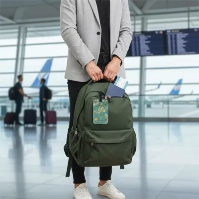 Zen Bagage ZenArt étiquette bagage avion artistique