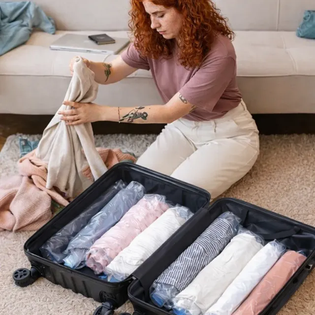 Zen Bagage Space Gain Place Valise sac de rangement compression