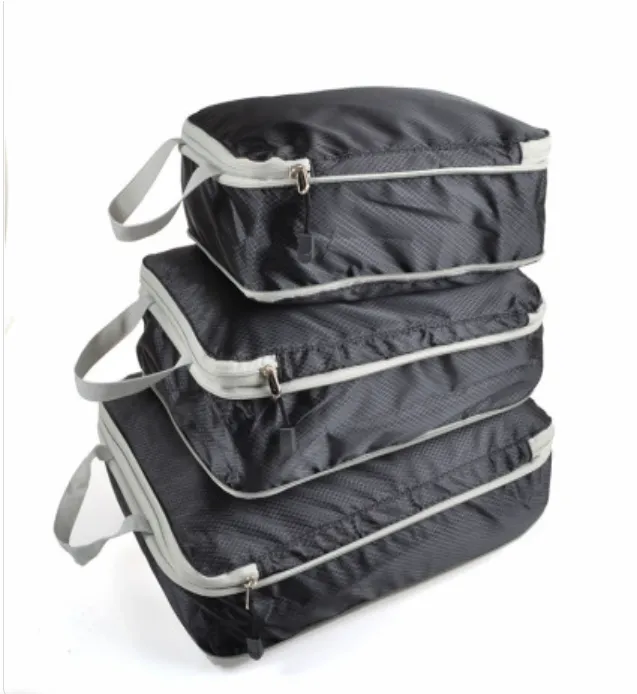 Zen Bagage Compression organisateur valise set 3 cubes