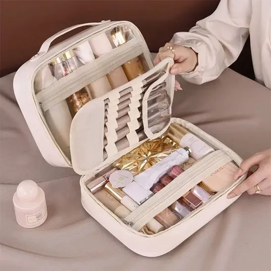 Zen Bagage Zen Élégance trousse maquillage cuir imperméable