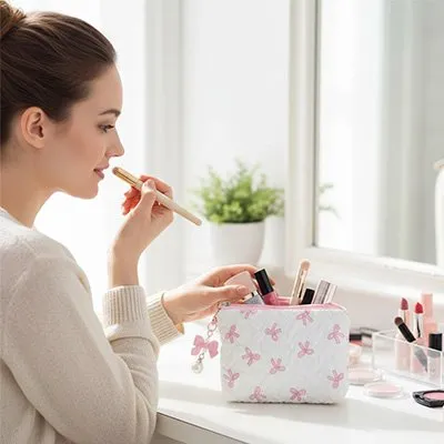 Zen Bagage Mini Nomade trousse maquillage matelassée
