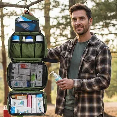 Zen Bagage Randonnée trousse de toilette homme