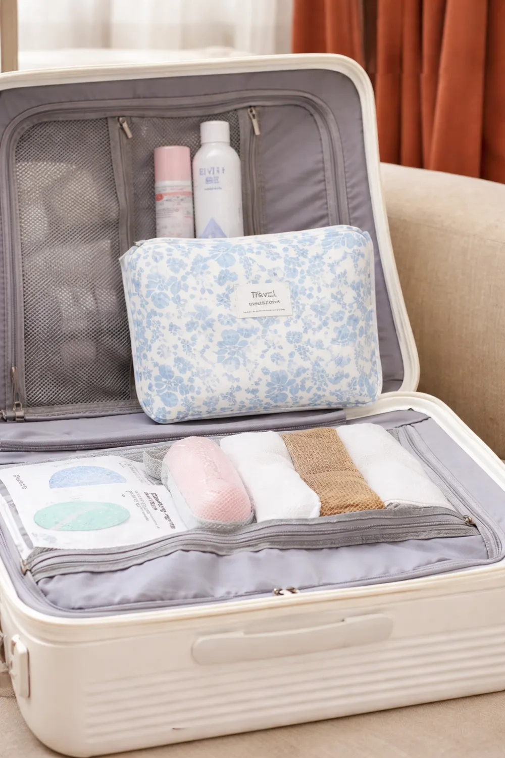 Zen Bagage Zen Rangement Beauté organisateur maquillage lot de 3