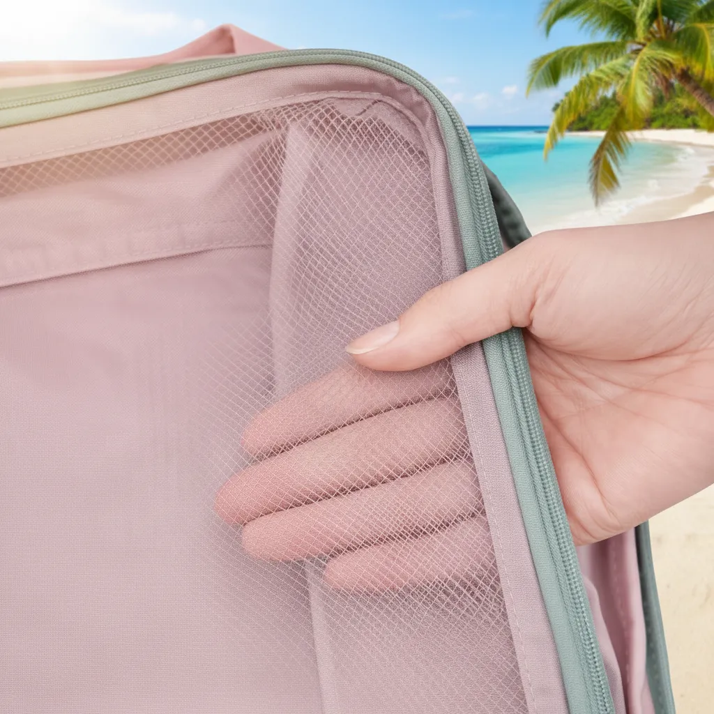 Zen Bagage organisateur valise 2 cubes compression
