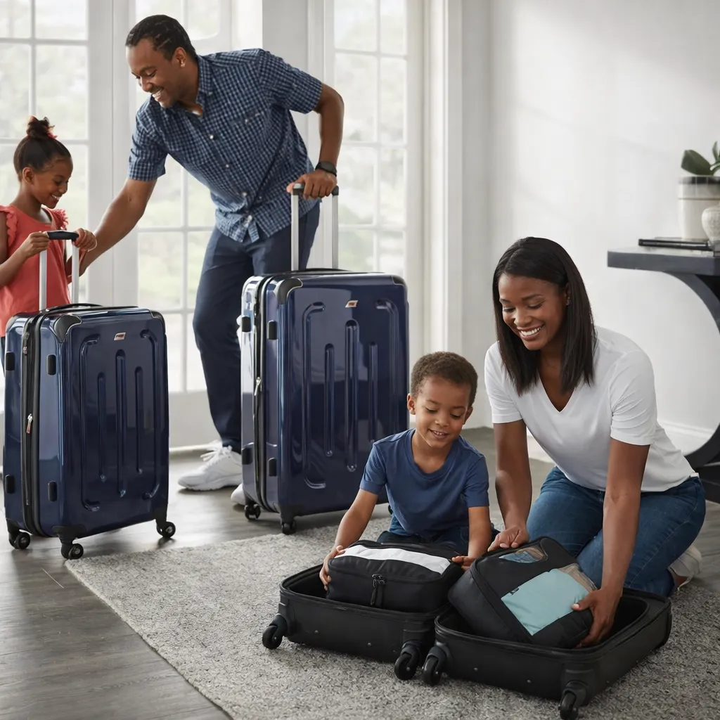 Zen Bagage Sérénité organiseur valise 8 pièces maille