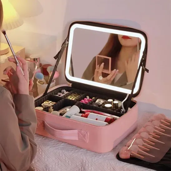 Zen Bagage Zen Voyage Miroir LED trousse maquillage