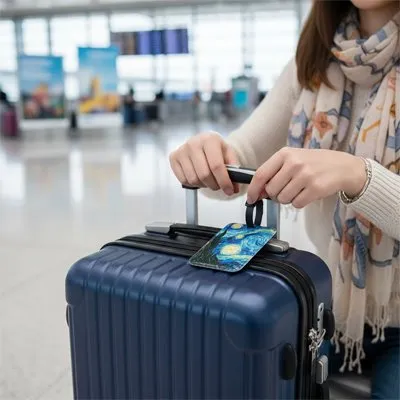 Zen Bagage ZenArt étiquette bagage avion artistique