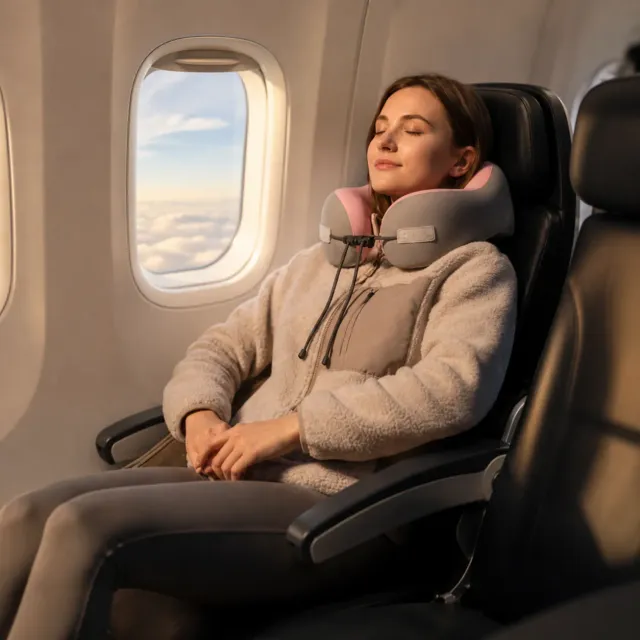 Zen Bagage AirVibes Massant coussin de voyage ergonomique
