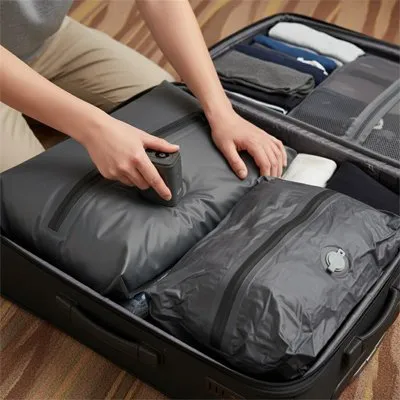 Zen Bagage Ultra-Compact sac sous vide 34 L compression