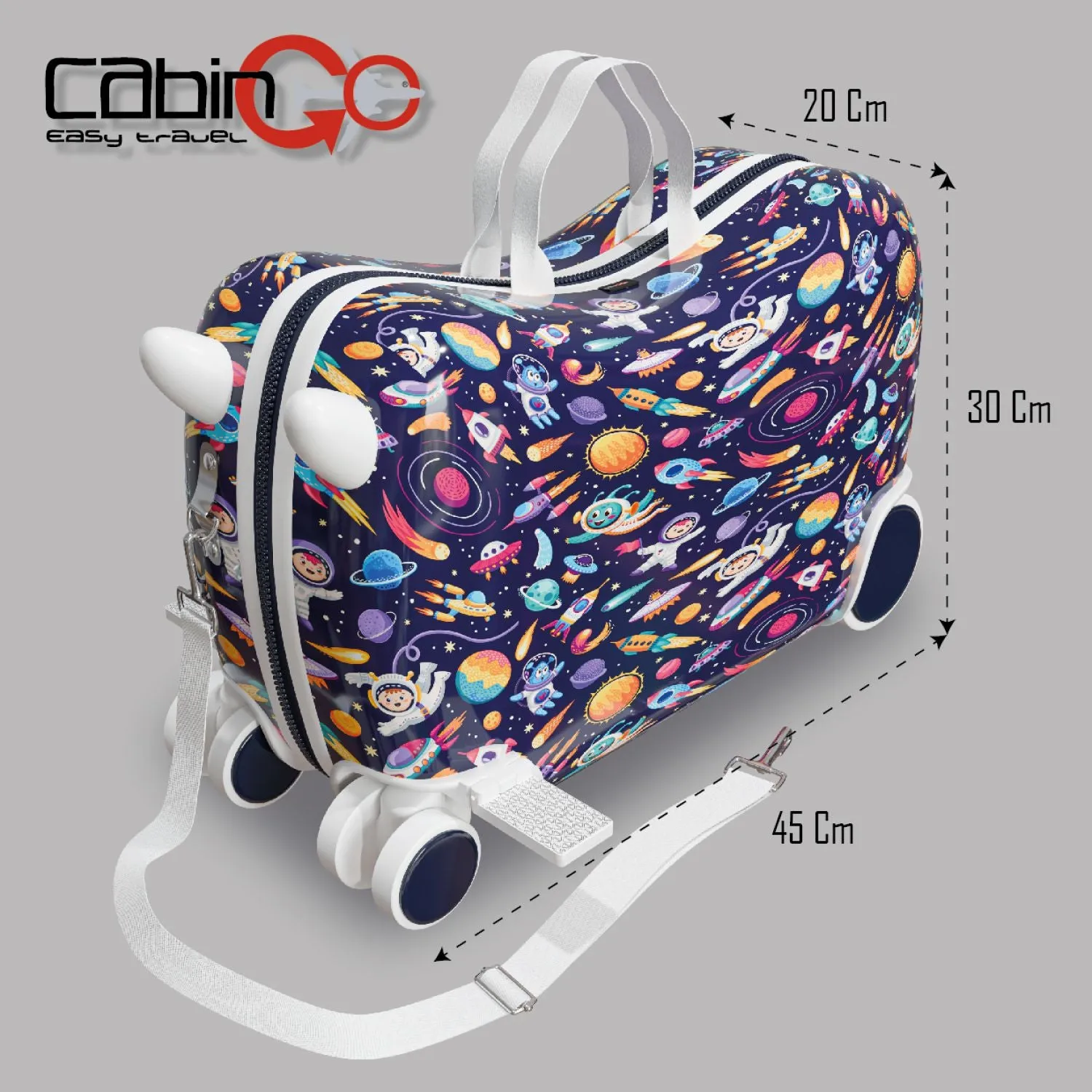 Cabin Go Bimbo valise enfant motif