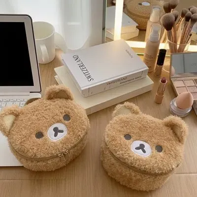 Zen Bagage Cozy Chic trousse maquillage ours peluche