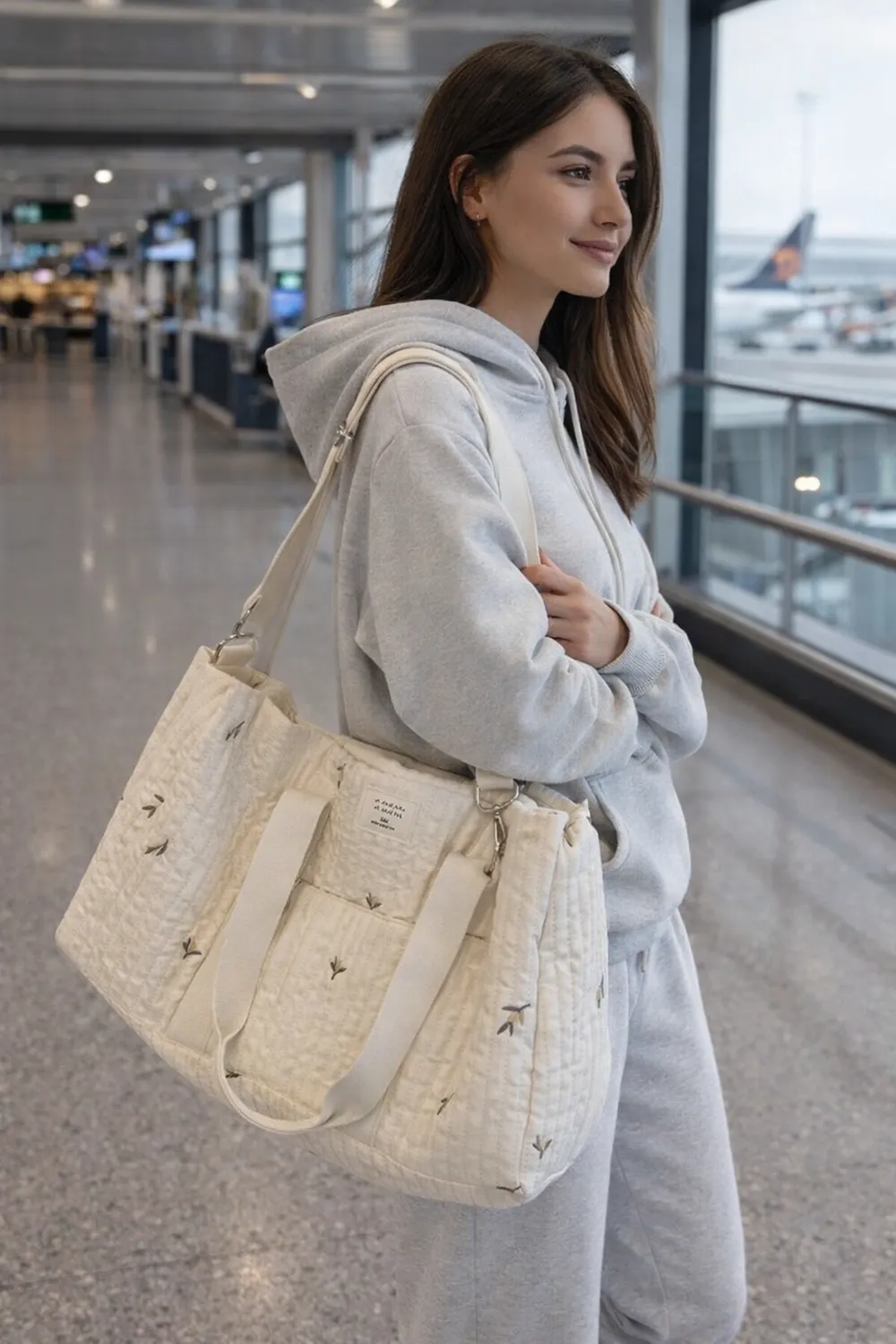 Zen Polyvalent Cabine sac week-end coton 48 cm