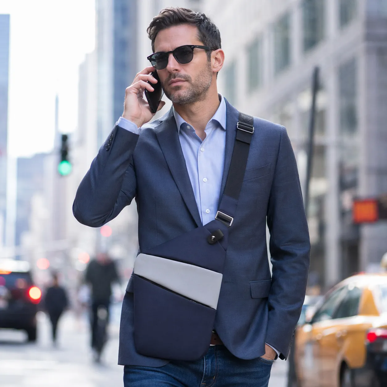 Zen Bagage Confort Sécurisé sac bandoulière antivol goutte