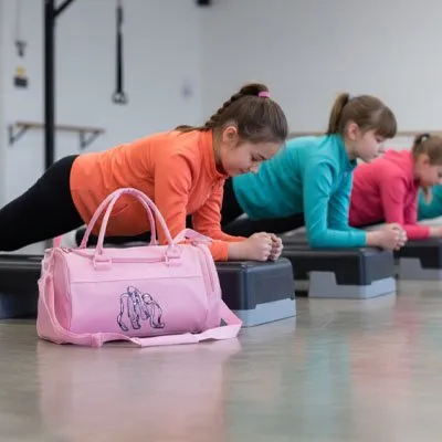 Zen Bagage Girly Aventure sac week-end enfant ballerine rose