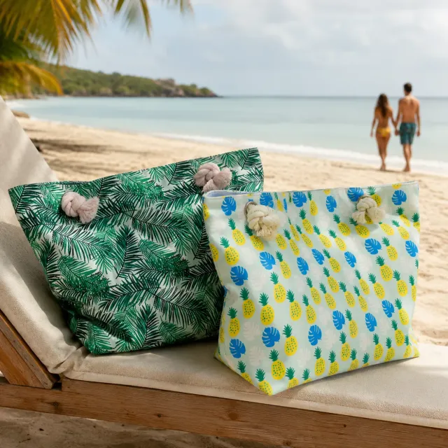 Zen Bagage Esprit Cabine Tropical sac plage toile pliable