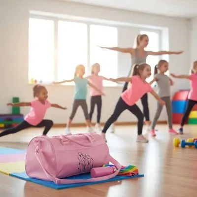 Zen Bagage Girly Aventure sac week-end enfant ballerine rose