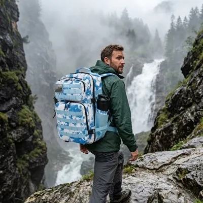 Zen Bagage Blue Aventure sac à dos voyage 45L