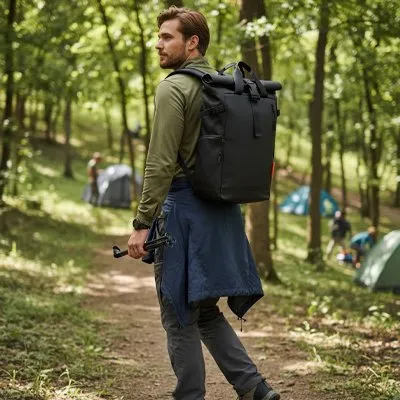 Zen Bagage Ultra sac à dos voyage roll-top imperméable