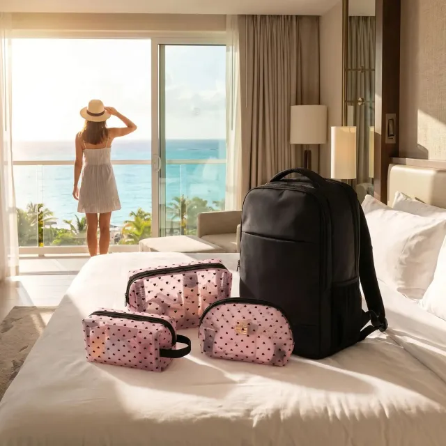 Zen Bagage Vue Libre trousse maquillage transparente