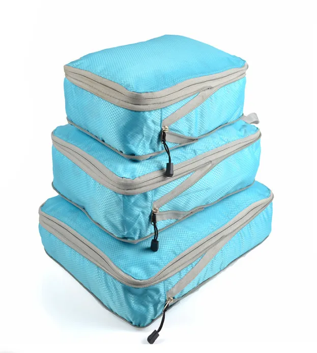 Zen Bagage Compression organisateur valise set 3 cubes