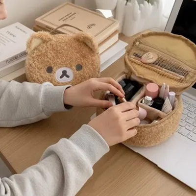 Zen Bagage Cozy Chic trousse maquillage ours peluche