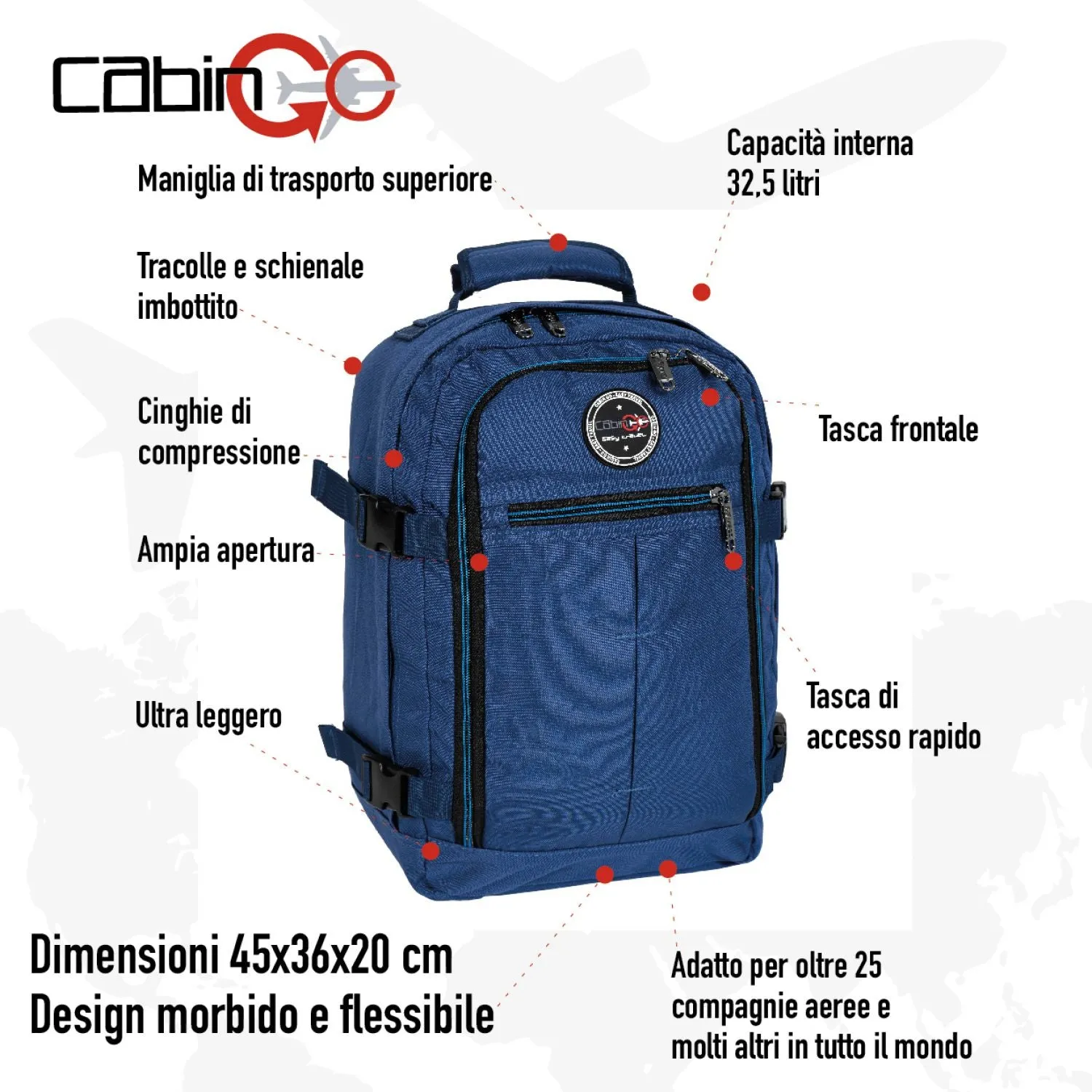 Cabin Go MX5540S bagage