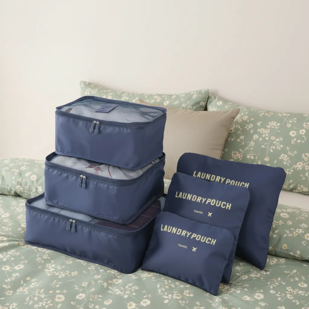 Zen Bagage Voyage Organizer Lot de 6 Sacs Rangement Valise
