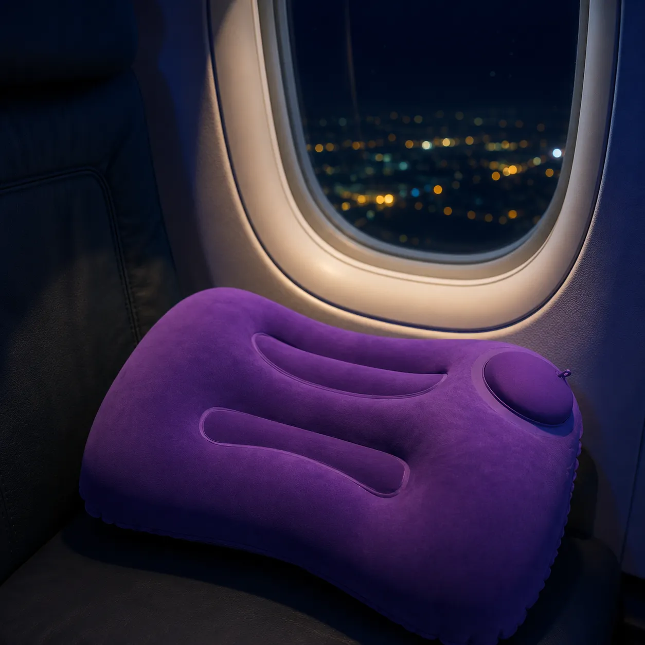 Zen Bagage Repos Compact coussin gonflable avion nuque