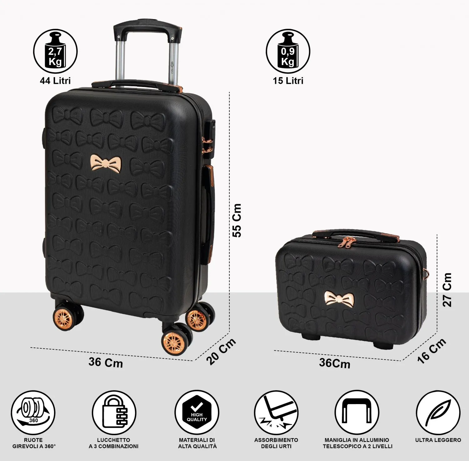 Cabin Go Fiocco 5591 set de valises