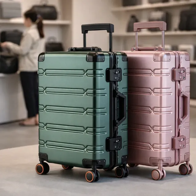 Zen Bagage Fantaisie valise trolley cabine aluminium