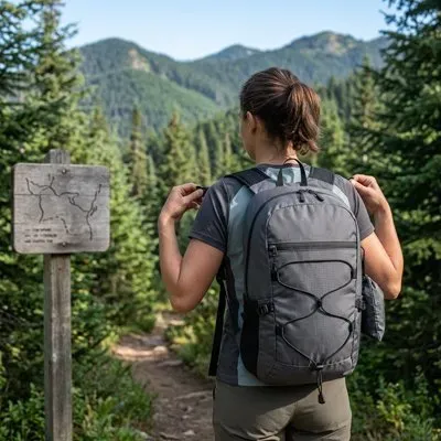 Zen Bagage sac à dos pliable 20L voyage compact