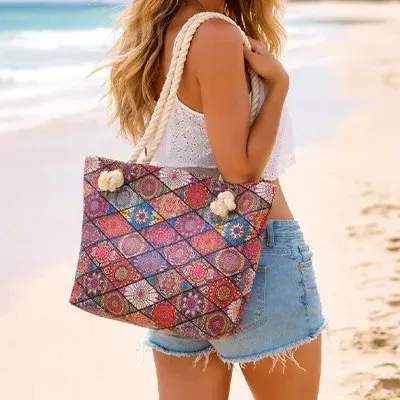 Zen Bagage sac de plage spacieux 55x37x14 cm