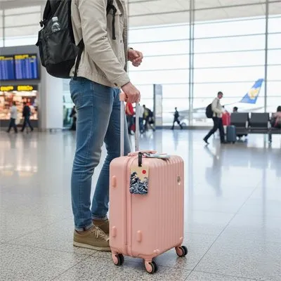 Zen Bagage ZenArt étiquette bagage avion artistique