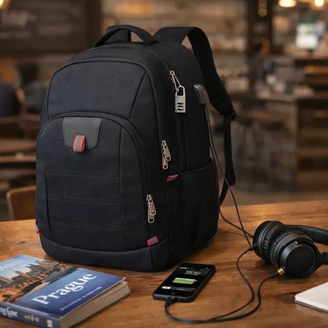 Zen Bagage Voyage Zen sac à dos voyage USB 17 pouces
